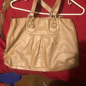 Coach Tan Shoulder Bag